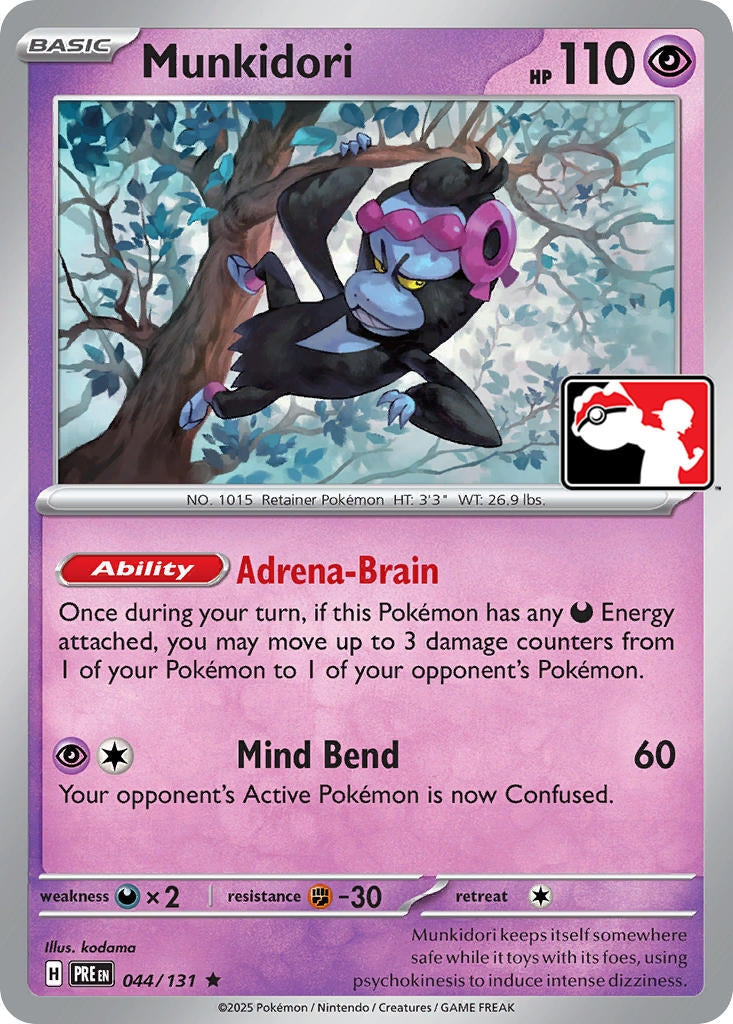 Image for Munkidori (Prize Pack Series Cards) (095/167) - Pokemon