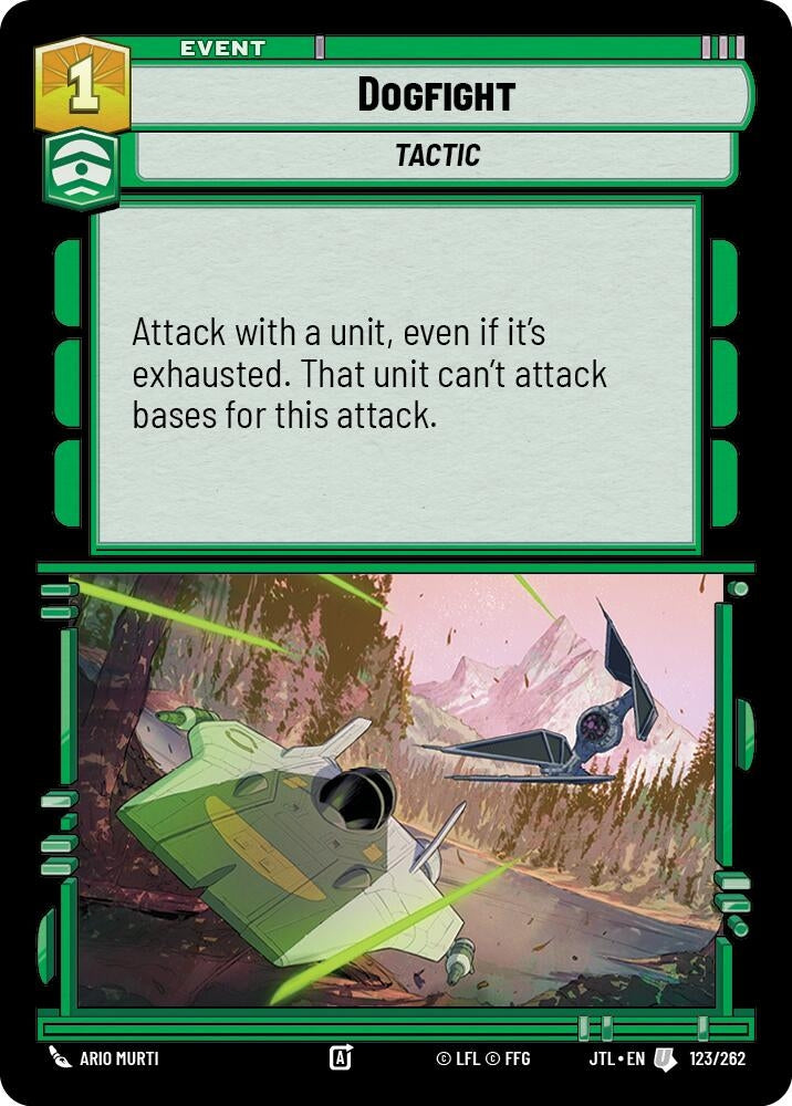 Image for Dogfight (Jump to Lightspeed) (123/262) - Star Wars: Unlimited