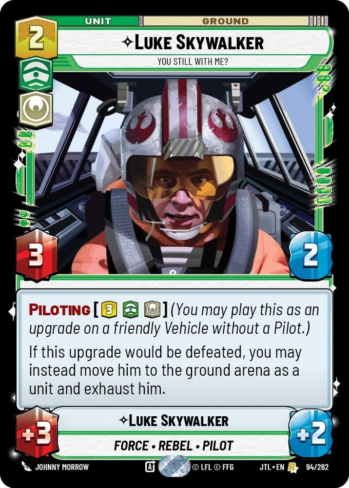 Image for Luke Skywalker - You Still With Me? (Jump to Lightspeed) (094/262) - Star Wars: Unlimited