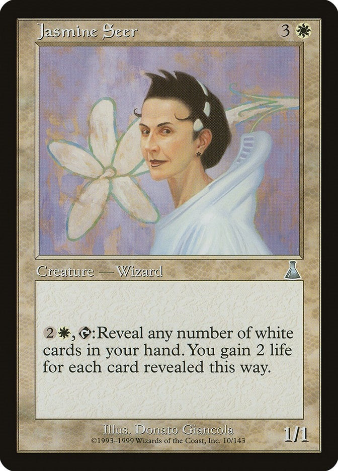Image for Jasmine Seer (Urza's Destiny) (10) - Magic: The Gathering