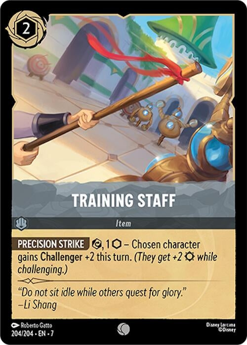 Image for Training Staff (Archazia's Island) (204/204) - Disney Lorcana