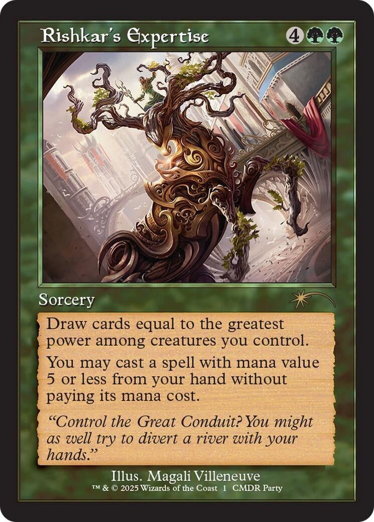 Image for Rishkar's Expertise (Retro Frame) (WPN & Gateway Promos) (1) - Magic: The Gathering