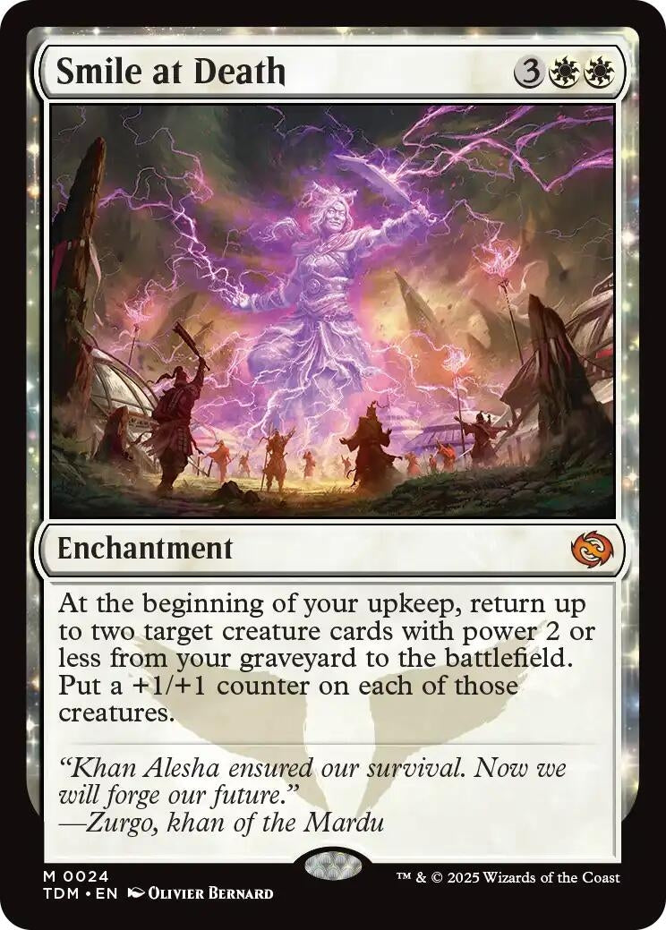 Image for Smile at Death (Tarkir: Dragonstorm) (24) - Magic: The Gathering