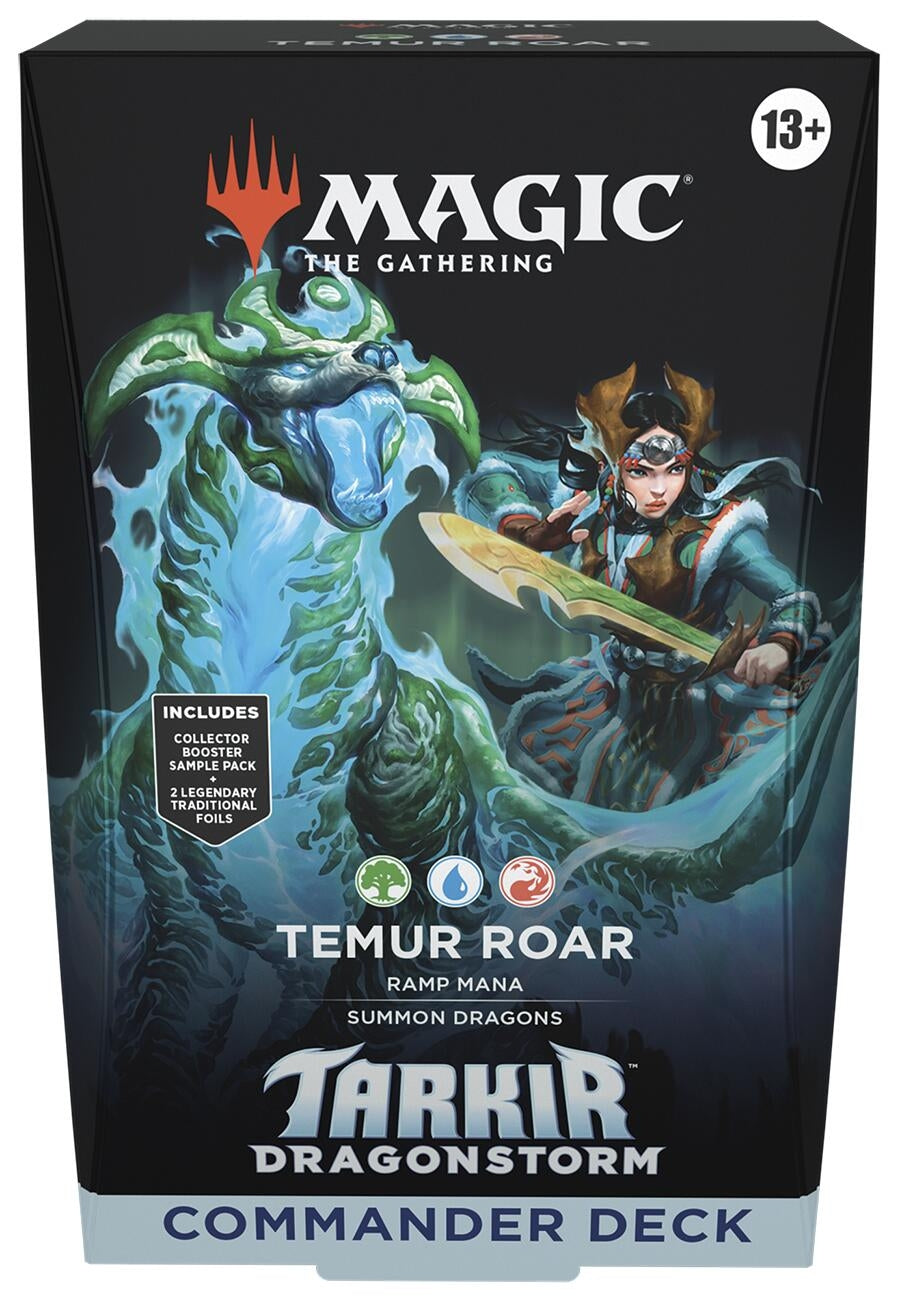 Image for Tarkir: Dragonstorm Commander Deck - Temur Roar - Magic: The Gathering
