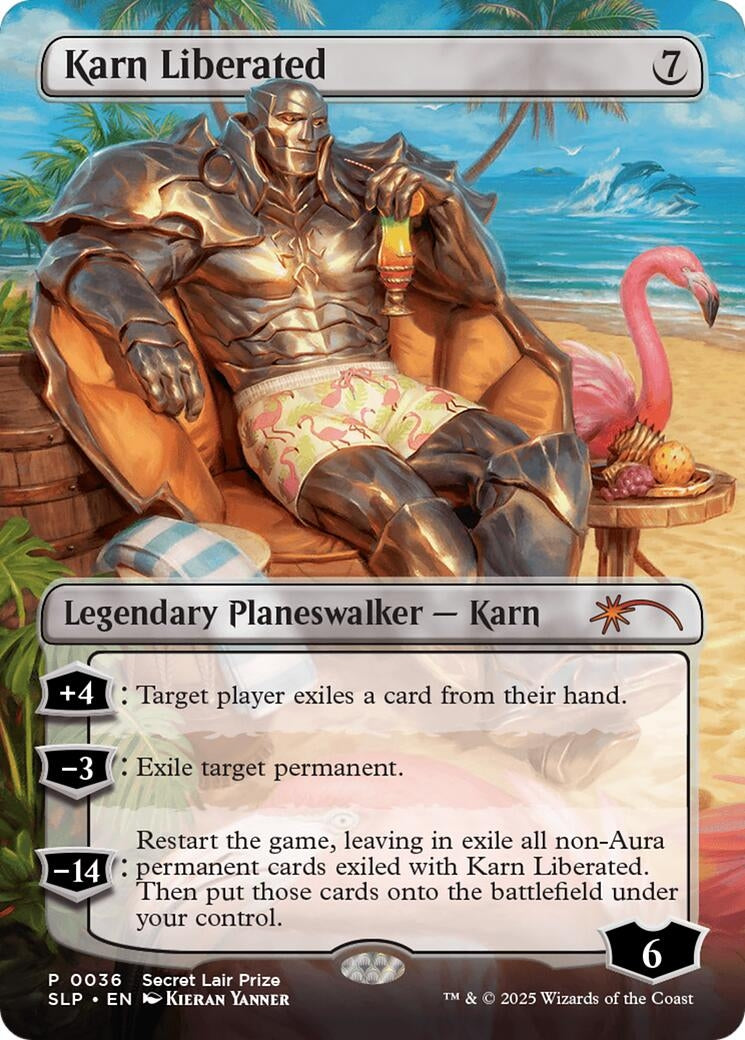Image for Karn Liberated (Secret Lair Showdown) (36) - Magic: The Gathering