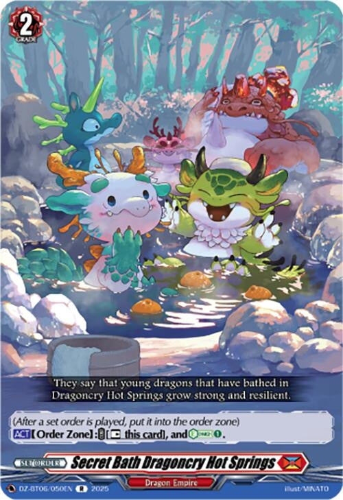 Image for Secret Bath Dragoncry Hot Springs (DZ-BT06: Generation Dragenesis) (DZ-BT06/050EN) - Cardfight Vanguard