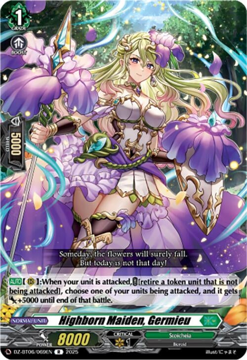 Image for Highborn Maiden, Germieu (DZ-BT06: Generation Dragenesis) (DZ-BT06/069EN) - Cardfight Vanguard