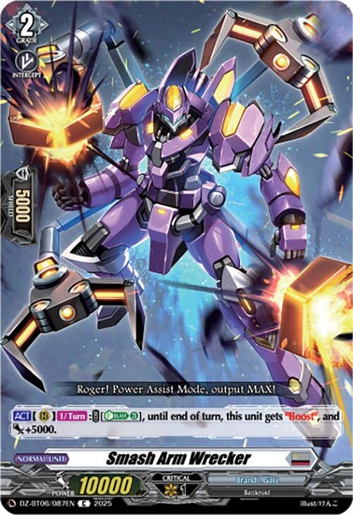 Image for Smash Arm Wrecker (DZ-BT06: Generation Dragenesis) (DZ-BT06/087EN) - Cardfight Vanguard