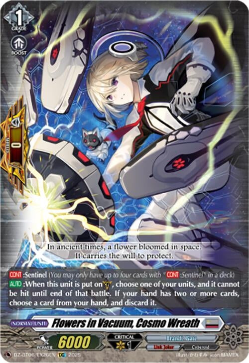 Image for Flowers in Vacuum, Cosmo Wreath (EXC) (DZ-BT06: Generation Dragenesis) (DZ-BT06/EX26EN) - Cardfight Vanguard