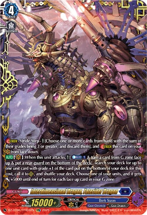 Image for Interdimensional Dragon, Faterider Dragon (FFR) (DZ-BT06: Generation Dragenesis) (DZ-BT06/FFR16EN) - Cardfight Vanguard