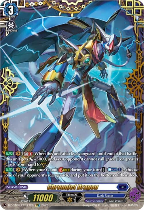Image for Chronojet Dragon (FFR) (DZ-BT06: Generation Dragenesis) (DZ-BT06/FFR17EN) - Cardfight Vanguard