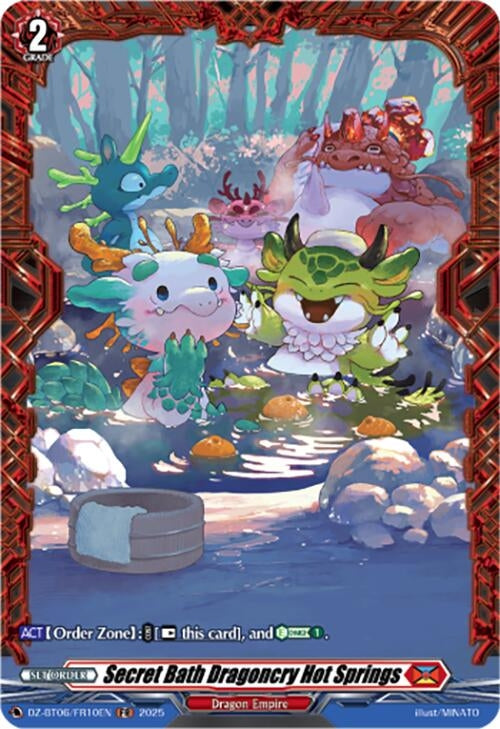 Image for Secret Bath Dragoncry Hot Springs (FR) (DZ-BT06: Generation Dragenesis) (DZ-BT06/FR10EN) - Cardfight Vanguard