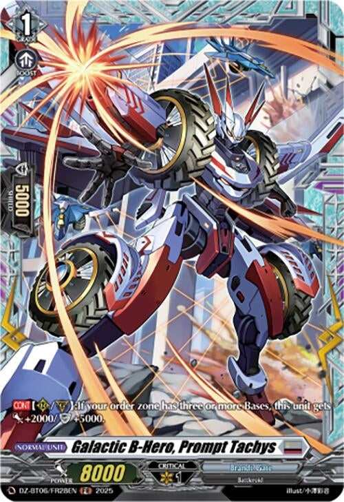 Image for Galactic B-Hero, Prompt Tachys (FR) (DZ-BT06: Generation Dragenesis) (DZ-BT06/FR28EN) - Cardfight Vanguard
