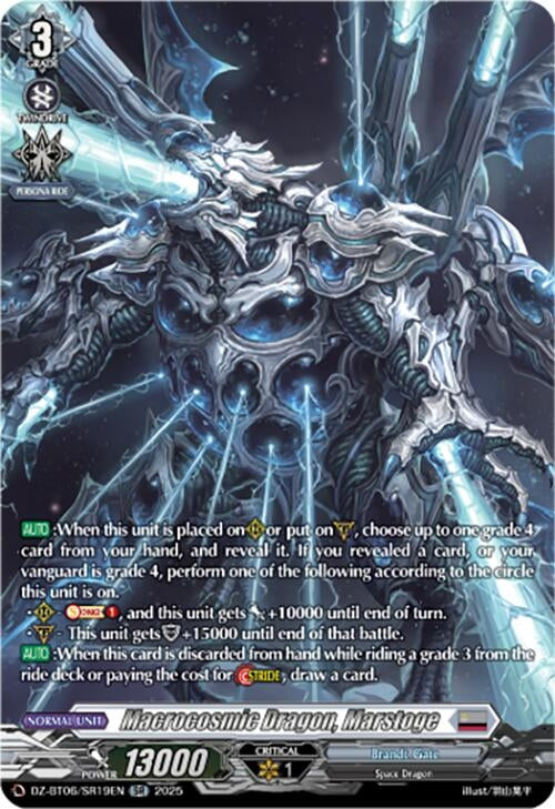 Image for Macrocosmic Dragon, Marstoge (SR) (DZ-BT06: Generation Dragenesis) (DZ-BT06/SR19EN) - Cardfight Vanguard