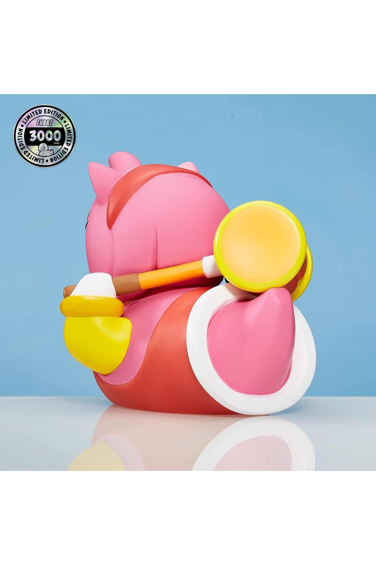 TUBBZ Boxed Limited Edition Sonic The Hedgehog Amy Collectable Vinyl Rubber Duck Figure