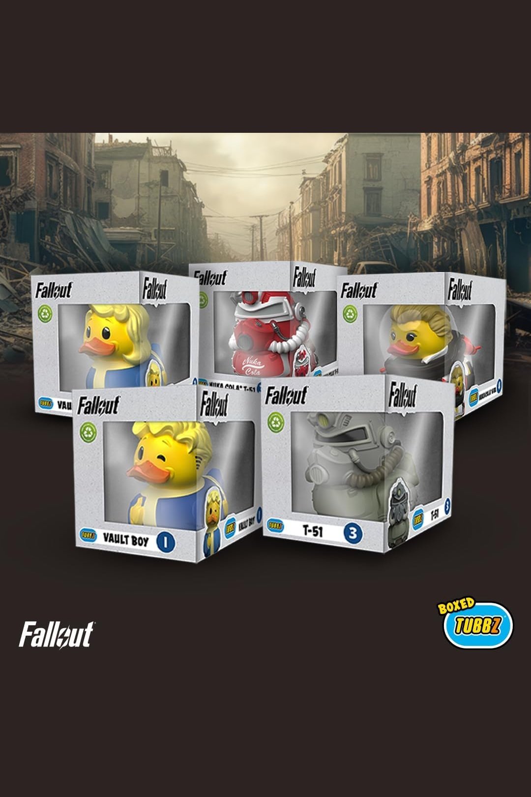 TUBBZ Boxed Edition Vault Girl Collectable Vinyl Rubber Duck Figure