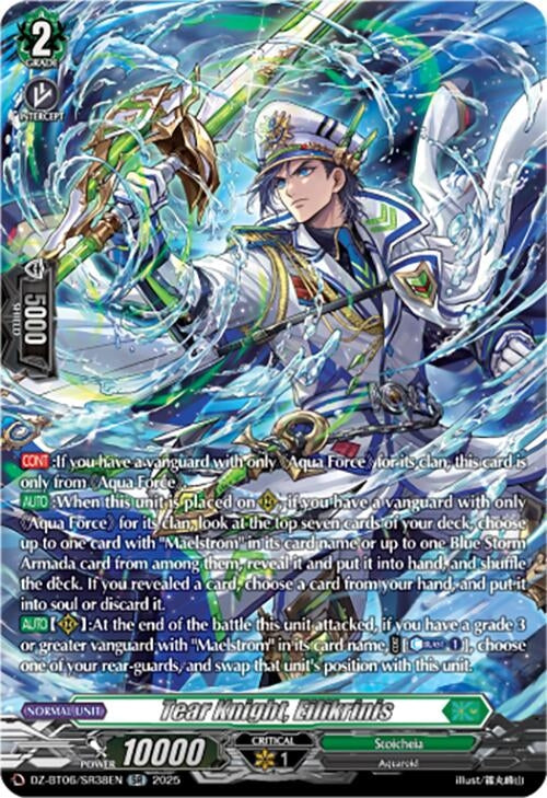 Image for Tear Knight, Eilikrinis (SR) (DZ-BT06: Generation Dragenesis) (DZ-BT06/SR38EN) - Cardfight Vanguard