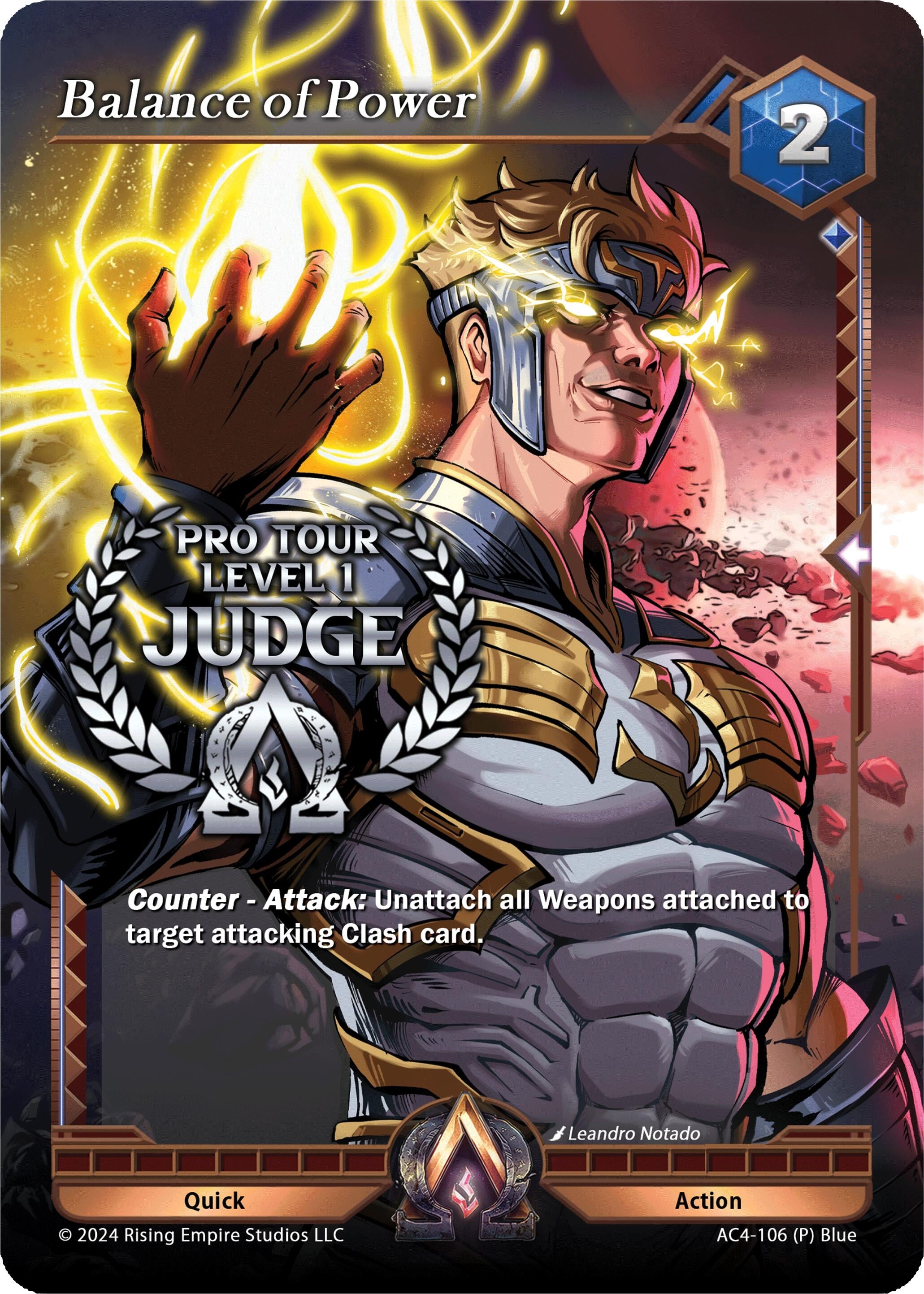 Image for Balance of Power (Pro Tour Judge Level 1) (Genesis Returns) (AC4-106) - Alpha Clash