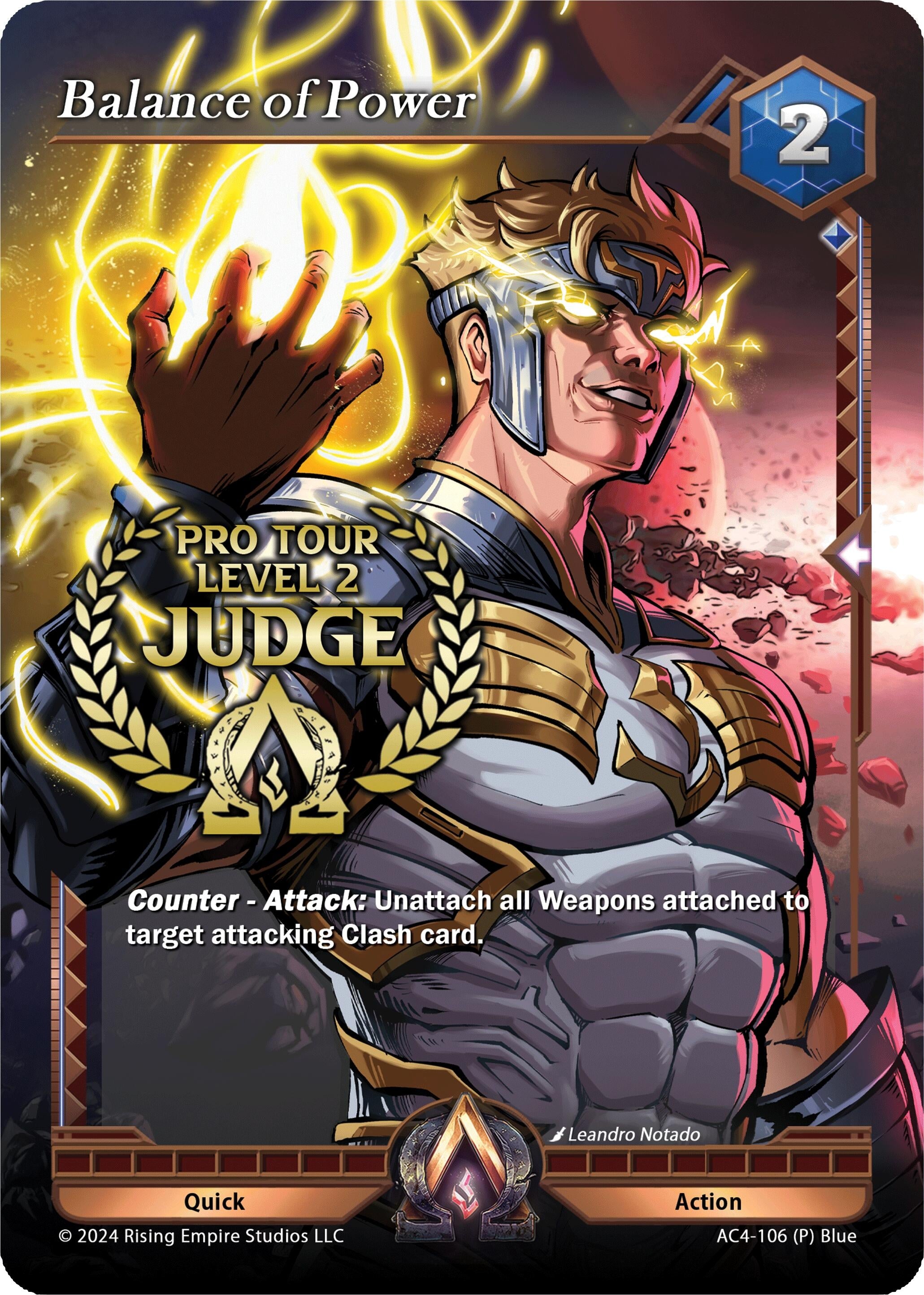 Image for Balance of Power (Pro Tour Judge Level 2) (Genesis Returns) (AC4-106) - Alpha Clash