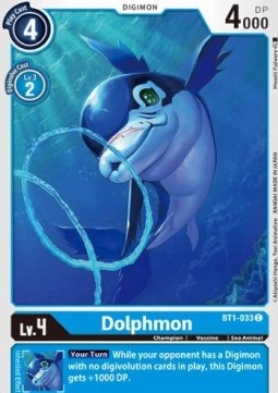 Dolphmon (BT1-033) - Release Special Booster v1.0 (Common) [SR1.0-BT1-033]
