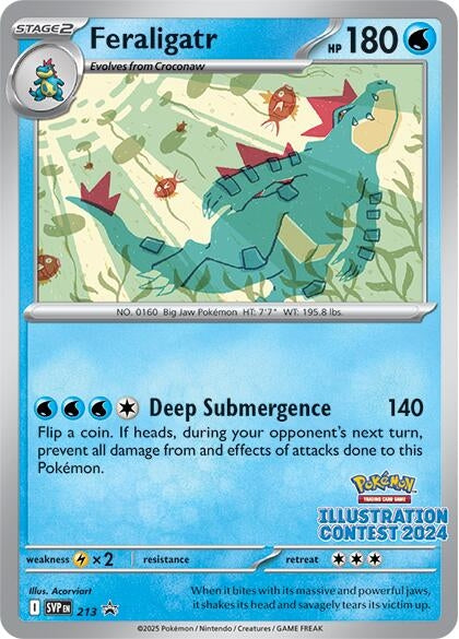 Image for Feraligatr - 213 (SV: Scarlet & Violet Promo Cards) (213) - Pokemon