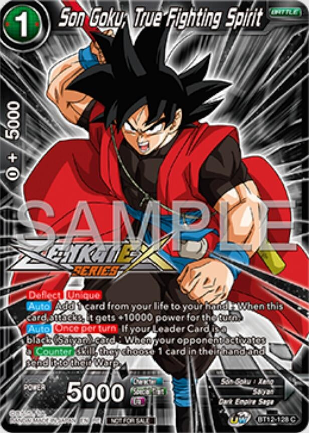 Image for Son Goku, True Fighting Spirit (Event Pack 16) (Promotion Cards) (BT12-128) - Dragon Ball Super: Masters