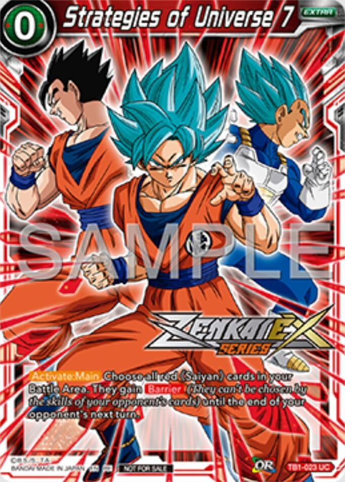 Image for Strategies of Universe 7 (Event Pack 16) (Promotion Cards) (TB1-023) - Dragon Ball Super: Masters