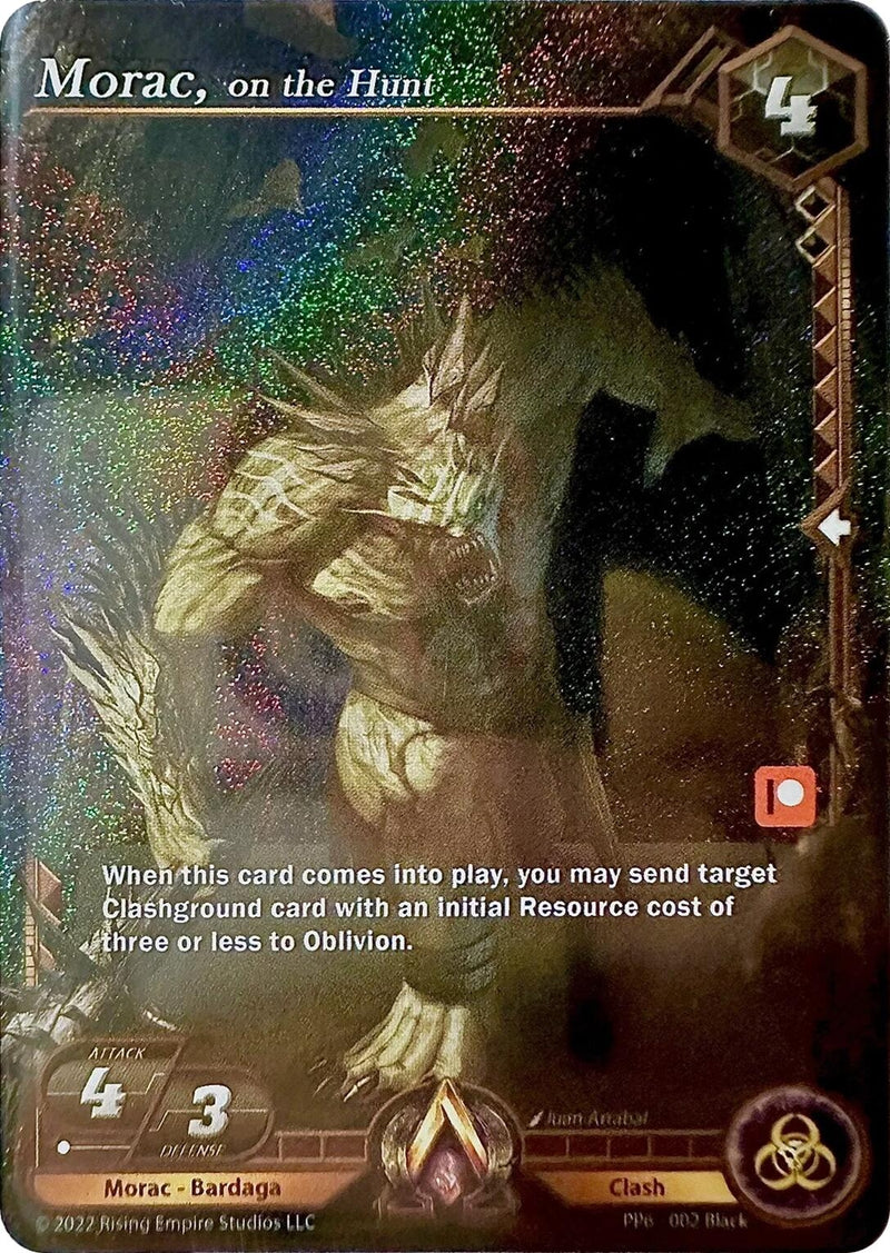Image for Morac, on the Hunt (Patreon Promo) (Alpha Clash Promo Cards) (PP6-002) - Alpha Clash