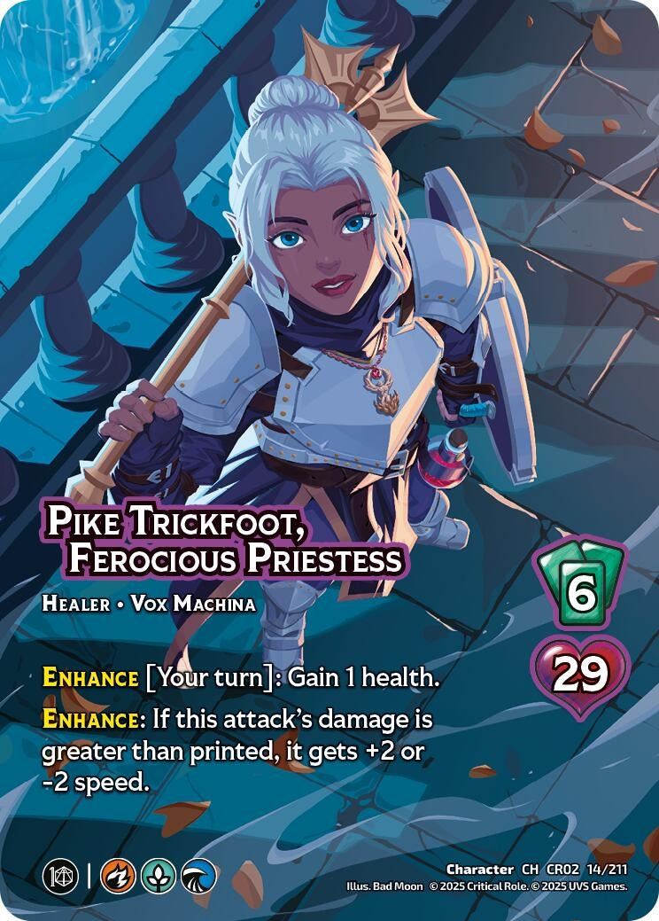 Image for Pike Trickfoot, Ferocious Priestess (Critical Role: Heroes of Exandria) (14/211) - UniVersus