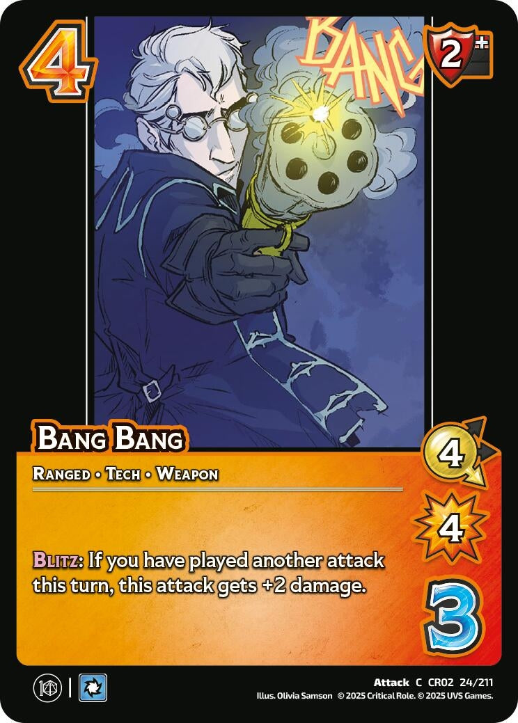 Image for Bang Bang (Critical Role: Heroes of Exandria) (24/211) - UniVersus