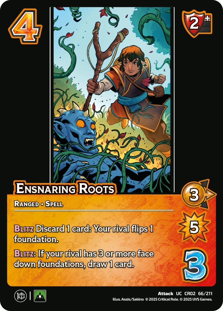 Image for Ensnaring Roots (Critical Role: Heroes of Exandria) (66/211) - UniVersus