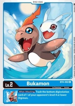 Bukamon (BT4-002) - Great Legend (Uncommon) [BT-04-BT4-002]