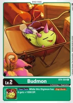 Budmon (BT4-004) - Great Legend (Uncommon) [BT-04-BT4-004]