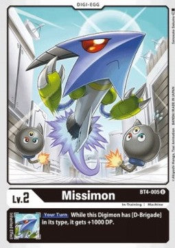 Missimon (BT4-005) - Great Legend (Uncommon) [BT-04-BT4-005]