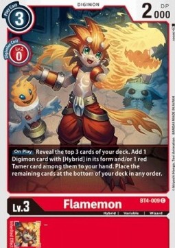 Flamemon (BT4-009) - Great Legend (Common) [BT-04-BT4-009]