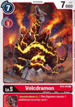 Volcdramon (BT4-015) - Great Legend (Common) [BT-04-BT4-015]