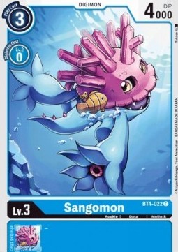 Sangomon (BT4-022) - Great Legend (Common) [BT-04-BT4-022]