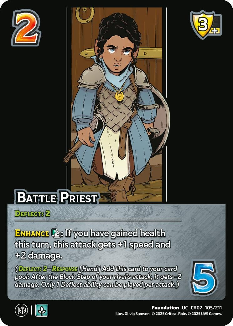 Image for Battle Priest (Critical Role: Heroes of Exandria) (105/211) - UniVersus