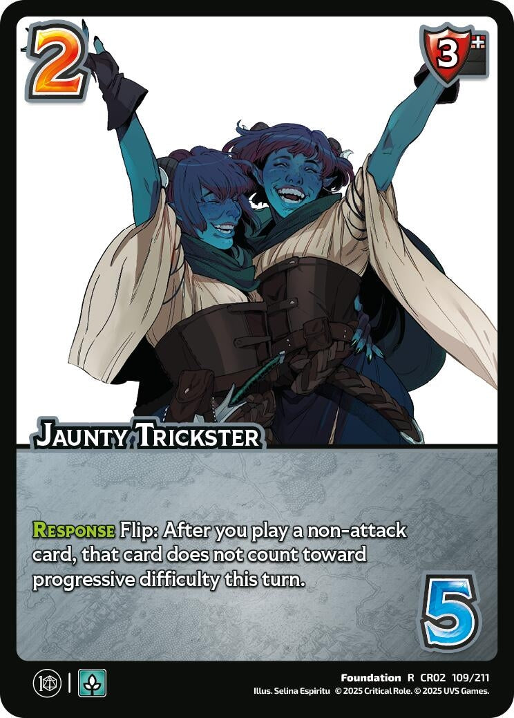 Image for Jaunty Trickster (Critical Role: Heroes of Exandria) (109/211) - UniVersus