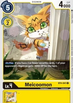 Meicoomon (BT4-041) - Great Legend (Common) [BT-04-BT4-041]