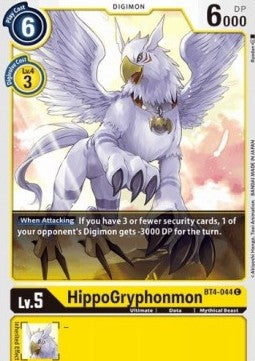 HippoGryphonmon (BT4-044) - Great Legend (Common) [BT-04-BT4-044]