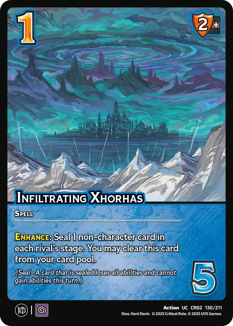 Image for Infiltrating Xhorhas (Critical Role: Heroes of Exandria) (130/211) - UniVersus
