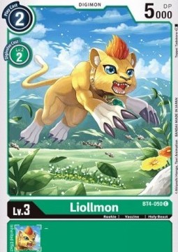 Liollmon (BT4-050) - Great Legend (Common) [BT-04-BT4-050]