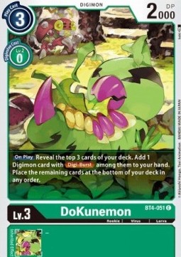DoKunemon (BT4-051) - Great Legend (Common) [BT-04-BT4-051]