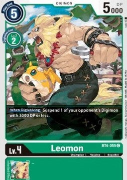 Leomon (BT4-055) - Great Legend (Common) [BT-04-BT4-055]