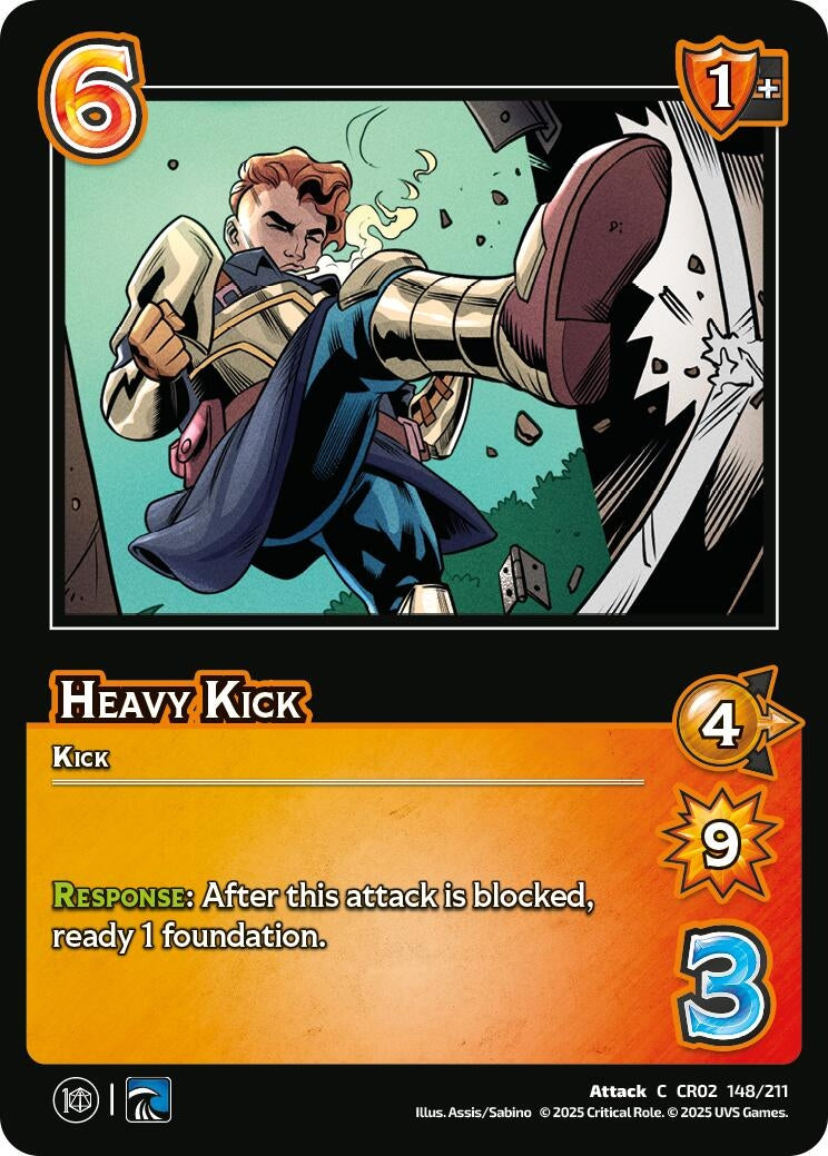 Image for Heavy Kick (Critical Role: Heroes of Exandria) (148/211) - UniVersus