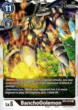BanchoGolemon (BT4-073) - Great Legend (Uncommon) [BT-04-BT4-073]