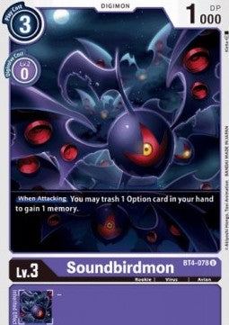 Soundbirdmon (BT4-078) - Great Legend (Uncommon) [BT-04-BT4-078]