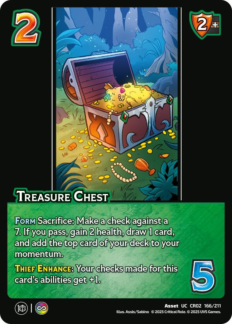 Image for Treasure Chest (Critical Role: Heroes of Exandria) (166/211) - UniVersus
