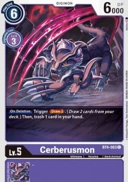Cerberusmon (BT4-083) - Great Legend (Common) [BT-04-BT4-083]